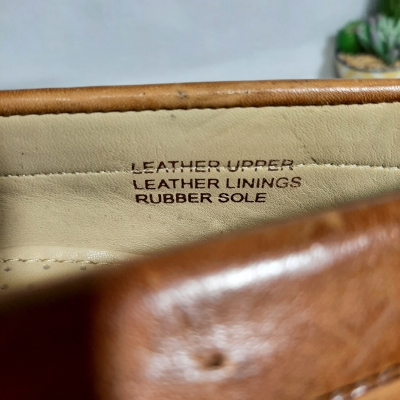 Florsheim Leather Slip-On Tassel Loafers Men 8.5 - Picture 7 of 11